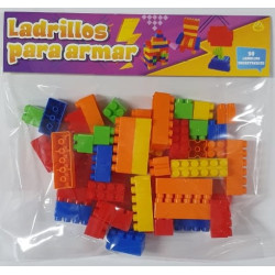 LADRILLOS CHICOS X50PZAS EN BOLSA 158