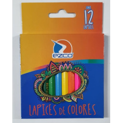 LAPICES DE COLORES X12CORTO EZCO