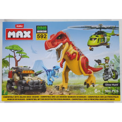 MAX DINO AVENTURE BOX 592PZAS 7455