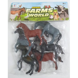 SET DE ANIMALES X6 CABALLOS SET DE ANIMALES X6 CABALLOS