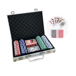 JUEGO POKER MALETIN X200 FICHAS