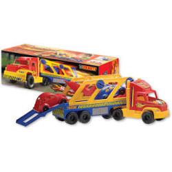 CAMION TRANSPORTE C/2AUTOS DURAVIT 214