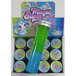 SLIME TUBO DOBLE COLOR CON BRILLO 516251