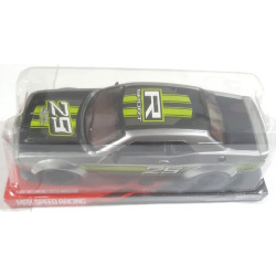 AUTO DE CARRERA EN BURBUJA 30CM