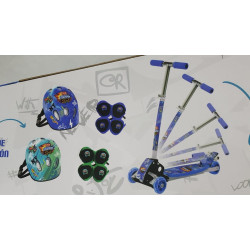 MONOPATIN PLEGABLE GO SPEED MAS KIT DE PROTECCION