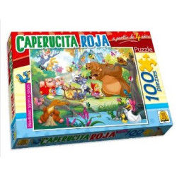 PUZZLE CAPERUCITA ROJA X100 IMPLAS