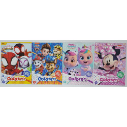 LIBROS JUEGO Y COLOREA 5049/5050/5052/5053