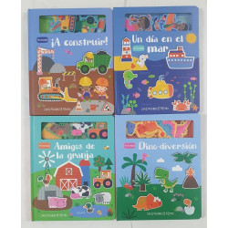 LIBROS T/DURA FIELTROMANIA 4MODELOS