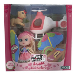 MUNECA HANNA HELICOPTERO 2435 DITOYS