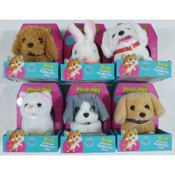 PERRO/GATO/CONEJO C/MOVIMIENTO Y SONIDO