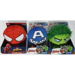 MUNECO 25CM C/LUZ ARANA/HULK/CAPITAN