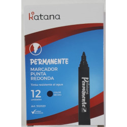 MARCADOR PERMANENTE NEGRO KATANA MARCADOR PERMANENTE NEGRO KATANA