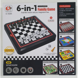 JUEGO DE MESA MAGNETICO 6EN 1 185336