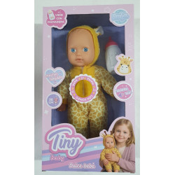 MUNECA TINY JIRAFA CON SONIDO 32CM 56588