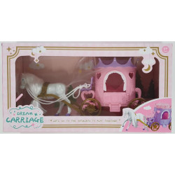 CARRUAJE CON CABALLO PRINCESA 8821B