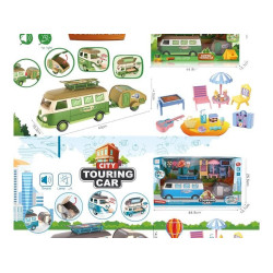 CAMION CON CASA RODANTE C/LUZ Y SONIDO 13958