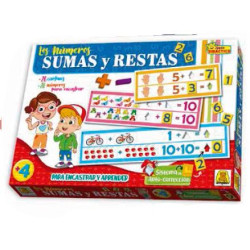 JUEGO LOS NUMEROS SUMAS Y RESTAS 341 IMPLAS