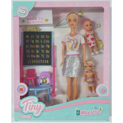 MUNECA TINY MAESTRA 53409