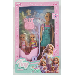 MUNECA TINY PASEO CON ACCES 56675