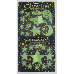 BLISTER STICKERS FLUORECENTE SURTIDOS