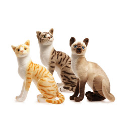 GATO SIAMES PARADO 20CM 4523