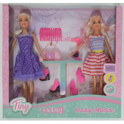 MUNECAS X2 TINY BEAUTY 53410