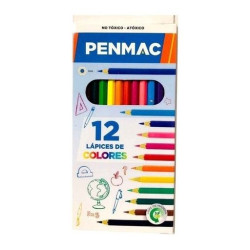 LAPICES D/COLORES PENMAC X12LARGOS