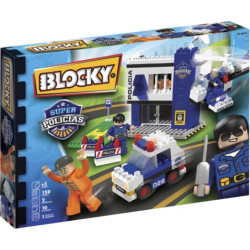 BLOCKY SUPER POLICIAS 150PZAS 0671
