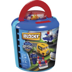 BLOCKY BALDE POLICIAS 120PZAS 0673