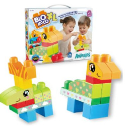 BLOKOCO XL ANIMALES 28PZAS 3904