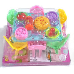 JUEGO DE MESA CON 6SILLAS BURBUJA