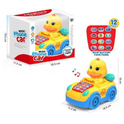 TELEFONO AUTO PATITO MUSICAL 95268