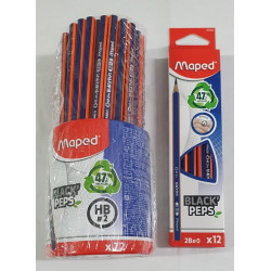 LAPIZ MAPED GRAFITO HB/2B/B
