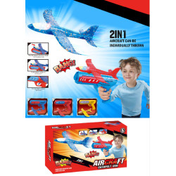 LANZA DE AVION CON LUZ E/CAJA 20169