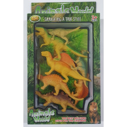 DINOSAURIO X7 E/CAJA 19X30CM