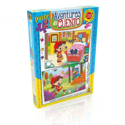 PUZZLE CHANCHITO34/CAPERUCIA032