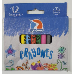 CRAYONES ESCOLARES EZCO X12