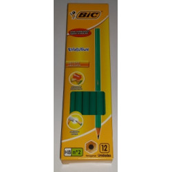 LAPIZ NEGRO BIC EVOLUTION X12UNID