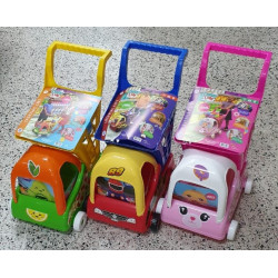 CARRITO SUPERMERCADO SOLO ROSADO