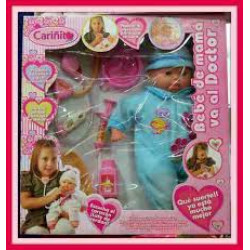 BEBE DOCTOR C/ESTETOSCOPIO CARINITO 0690