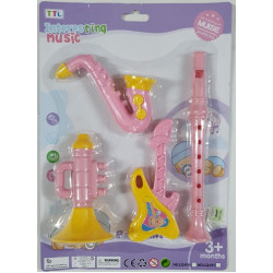 INTRUMENTOS MUSICALES X4PZAS 10775