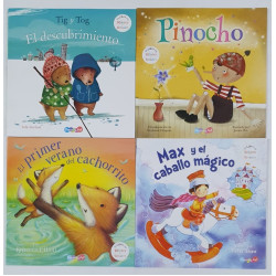 LIBROS TIG Y TOG/PINOCHO/PRIMER VERANO/MAX Y EL CABALLO