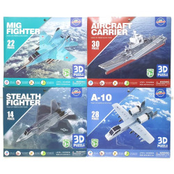 ROMPECABEZA DE AVIONES 3D PU711