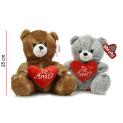 OSO SENTADO CON CORAZON 8124