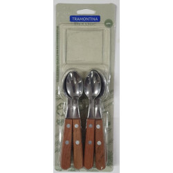 CUCHARA DE TE  DE MADERA DYNAMIC X12UNID.