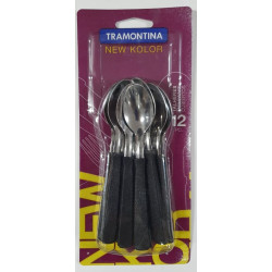 CUCHARA DE TE NEW KOLOR X12UNID.