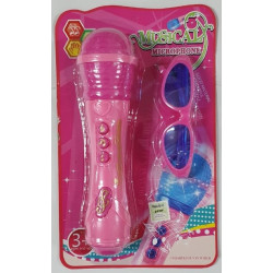 MICROFONO EN BLISTER 51009