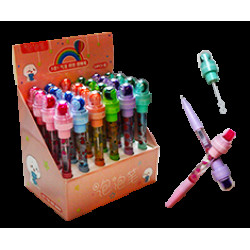 LAPICERA CON SELLITOS Y BURBUJERO Y LUZ