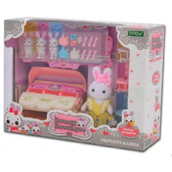 BUNNY BOUTIQUE TRIPLTS BABY 2841 DITOYS