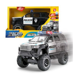 RACINPRO CAMIONETA POLICIA CON LUZ Y SONIDO 3802